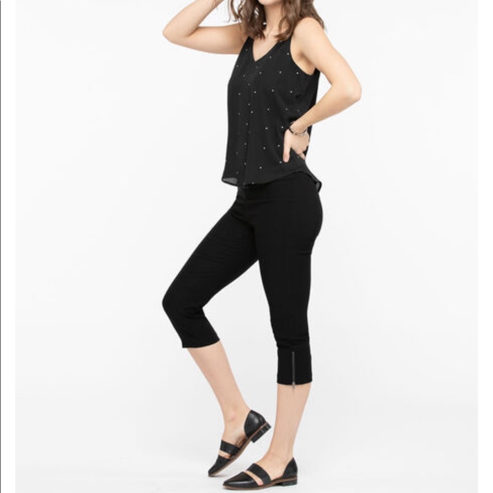 Sz Large Microtwill Zipper Capri